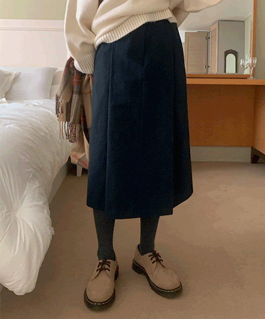 fia cotton skirt (2color)