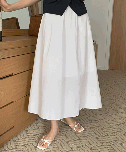 💛주문폭주💛 fever cotton skirt (2color)