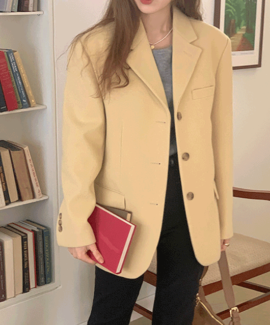 🍋MD추천🍋 sally wool jacket (3color)