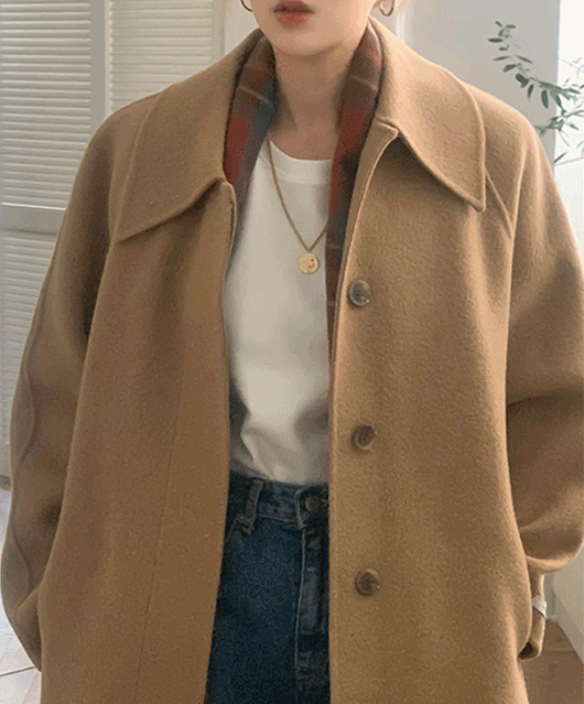 ✨울90%✨ nomus handmade coat (4color)
