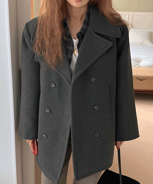 🧀wool🧀 lisbon half coat