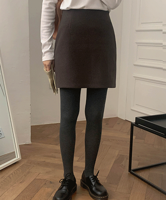 🔥wool🔥 aura mini skirt (2color)