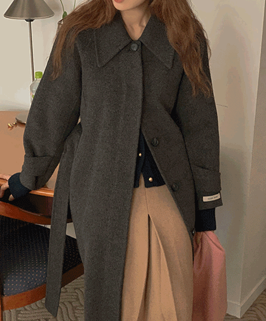 🖤재진행/울90%🖤 hound coat (2color)