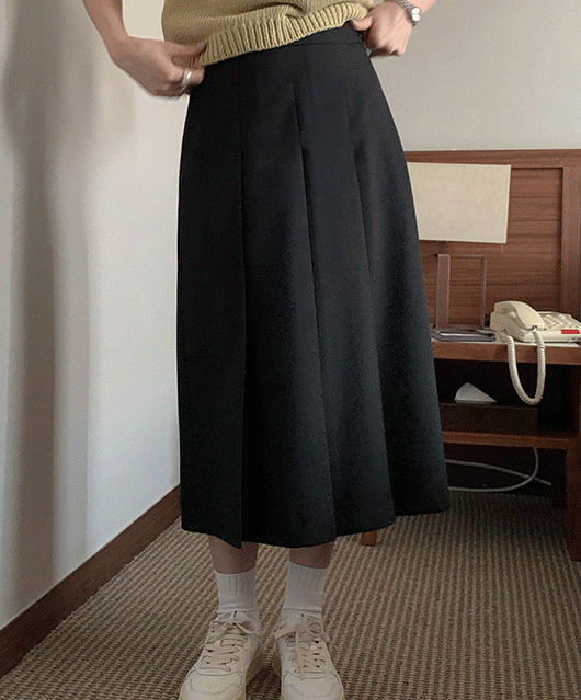Then long skirt (2color)