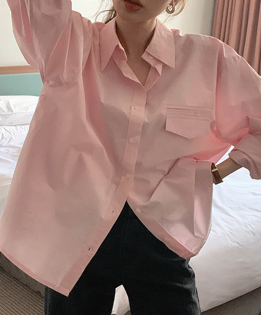 🌷MD추천🌷 Romy two pocket shirts (3color)