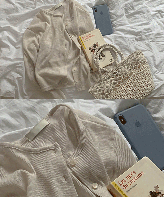 🌊린넨🌊 Sonia summer cardigan (3color)
