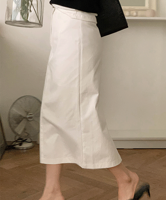 💕벨트SET💕 Riana cotton skirt (3color)