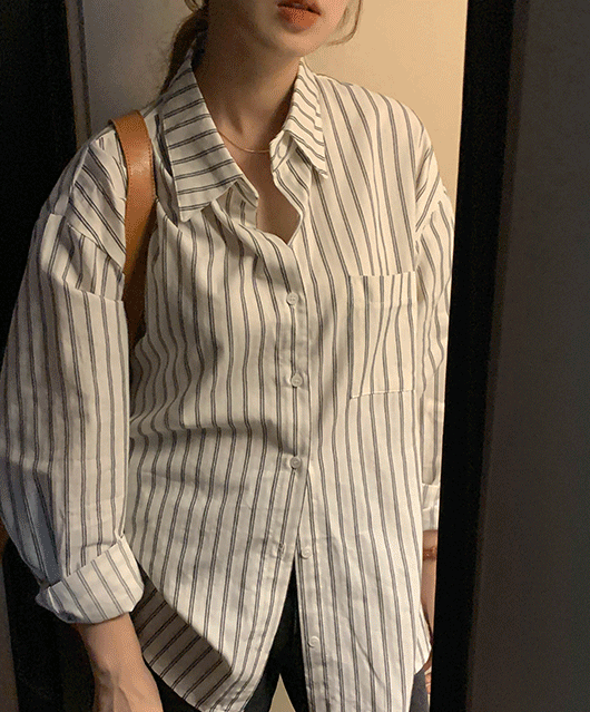 Garen stripe shirts (4color)