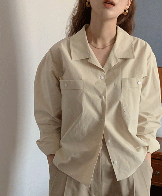 Momar collar shirts (3color)