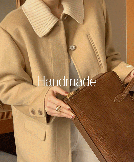 🤎울90%🤎 Mapit handmade half coat