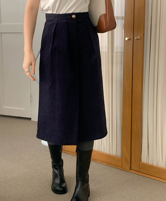 Ambell corduroy skirt (2color)