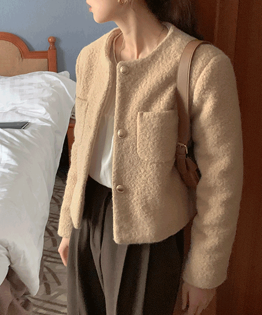 🧸기획템/WOOL🧸 Noam wool jacket (4color)