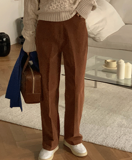 Oust corduroy long pants (3color)