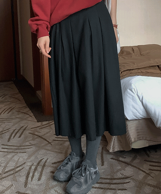 🔥WOOL🔥 Aimer wool skirt (2color)