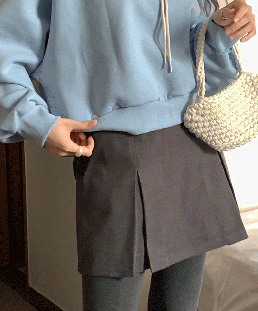 Peris wool mini skirt (2color)