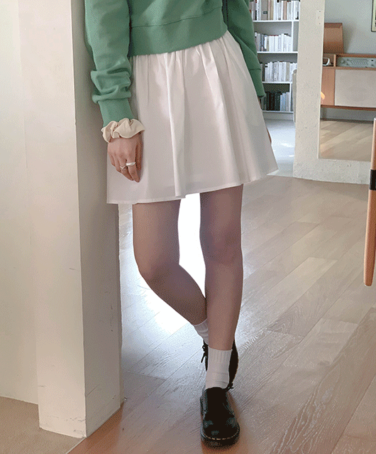 Cusion cotton skirt (2color)