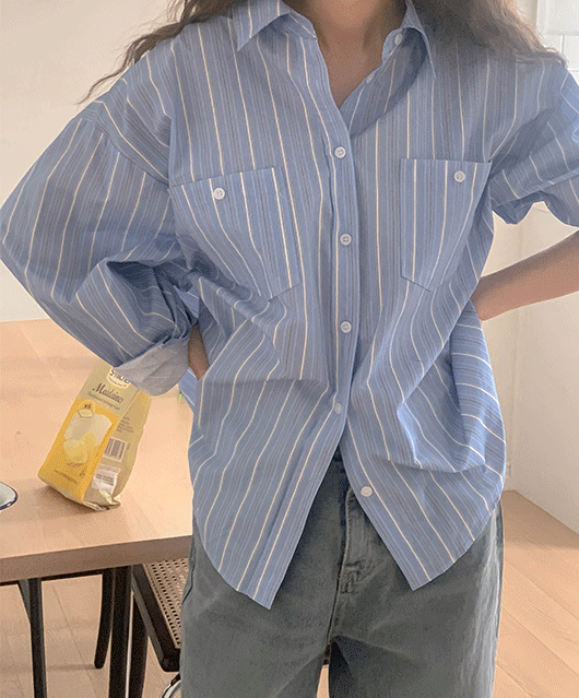 Camz stripe shirts (2color)