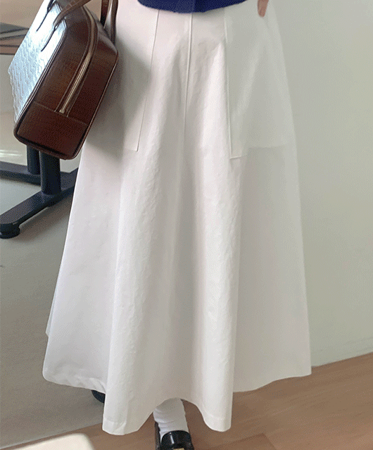 Vobe cotton skirt (2color)